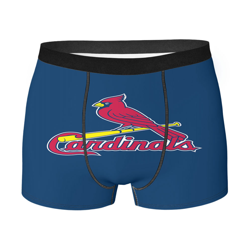Superman Melted Gold Logo Men's Boxer Briefs