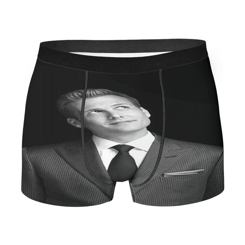 The Lincoln Carbon Fiber Logo Men's Boxer Briefs
