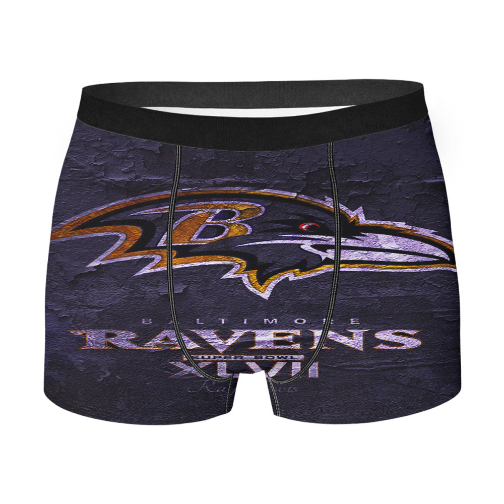 The Pope Vines Whale Pattern Navy Men's Boxer Briefs
