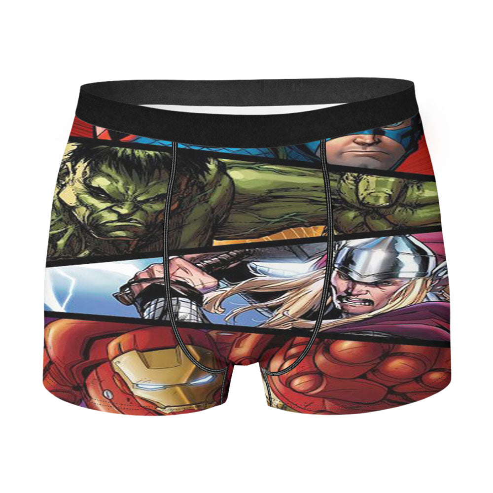 Two Face Quote Batman Villain Men's Boxer Briefs