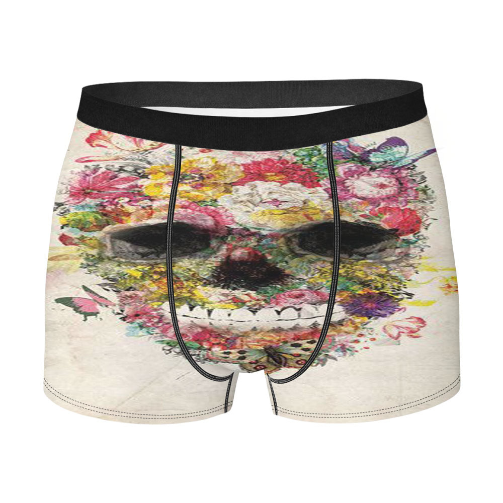 Under Armour Green Texture Men's Boxer Briefs