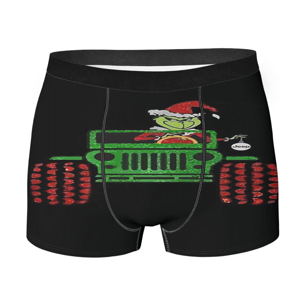 Unicorn Pink Men's Boxer Briefs