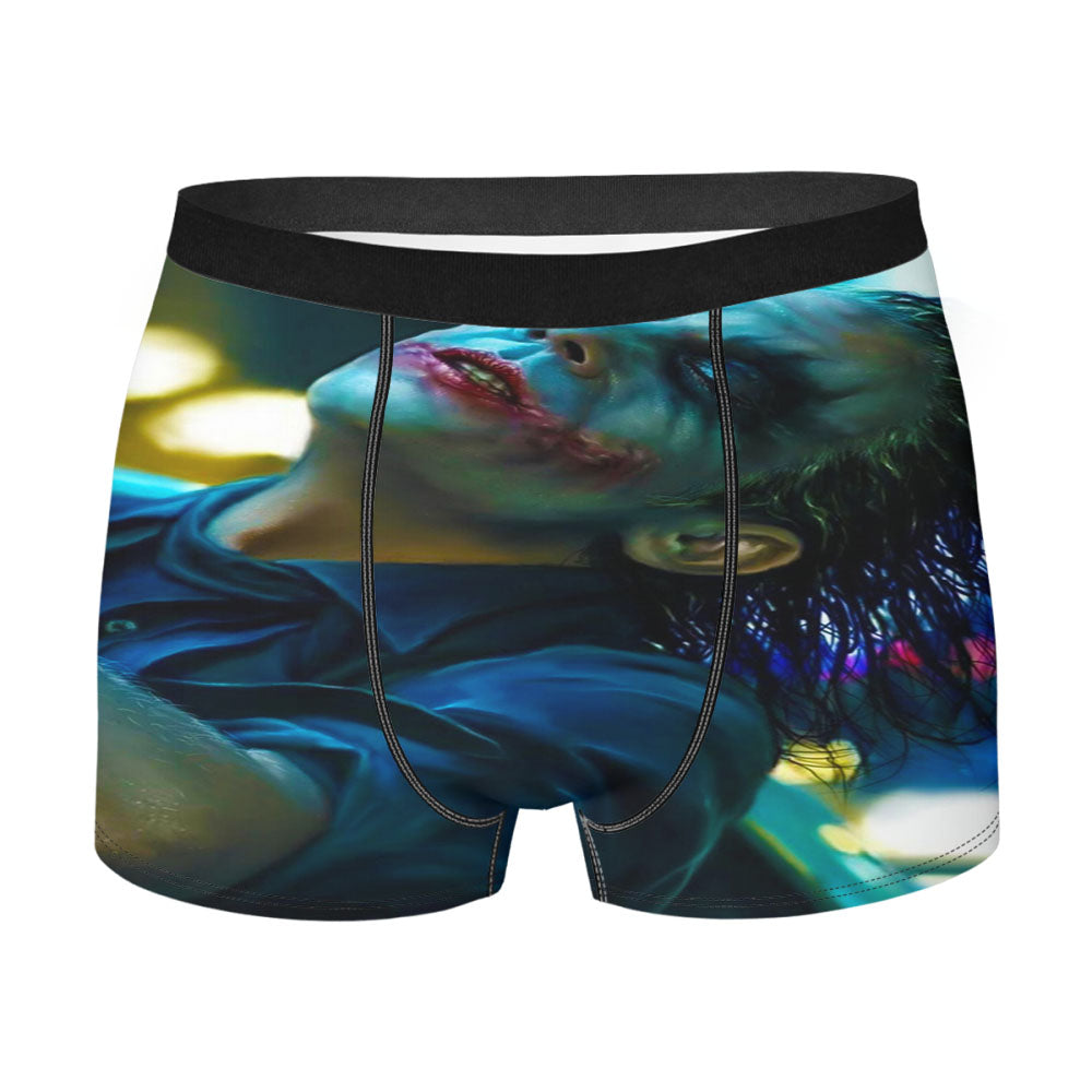 Unicorny Clip Art Handrawn Font Men's Boxer Briefs