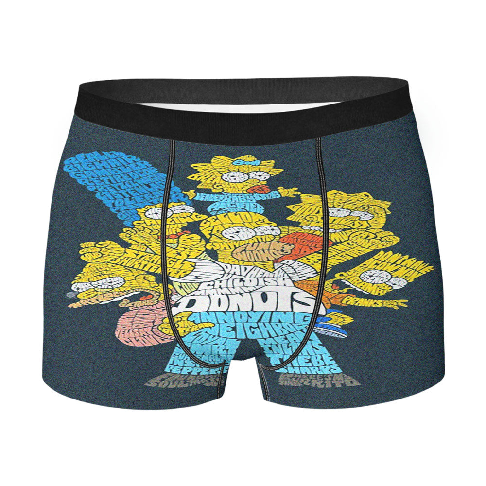 Vans Shoes Pattern Art Men's Boxer Briefs