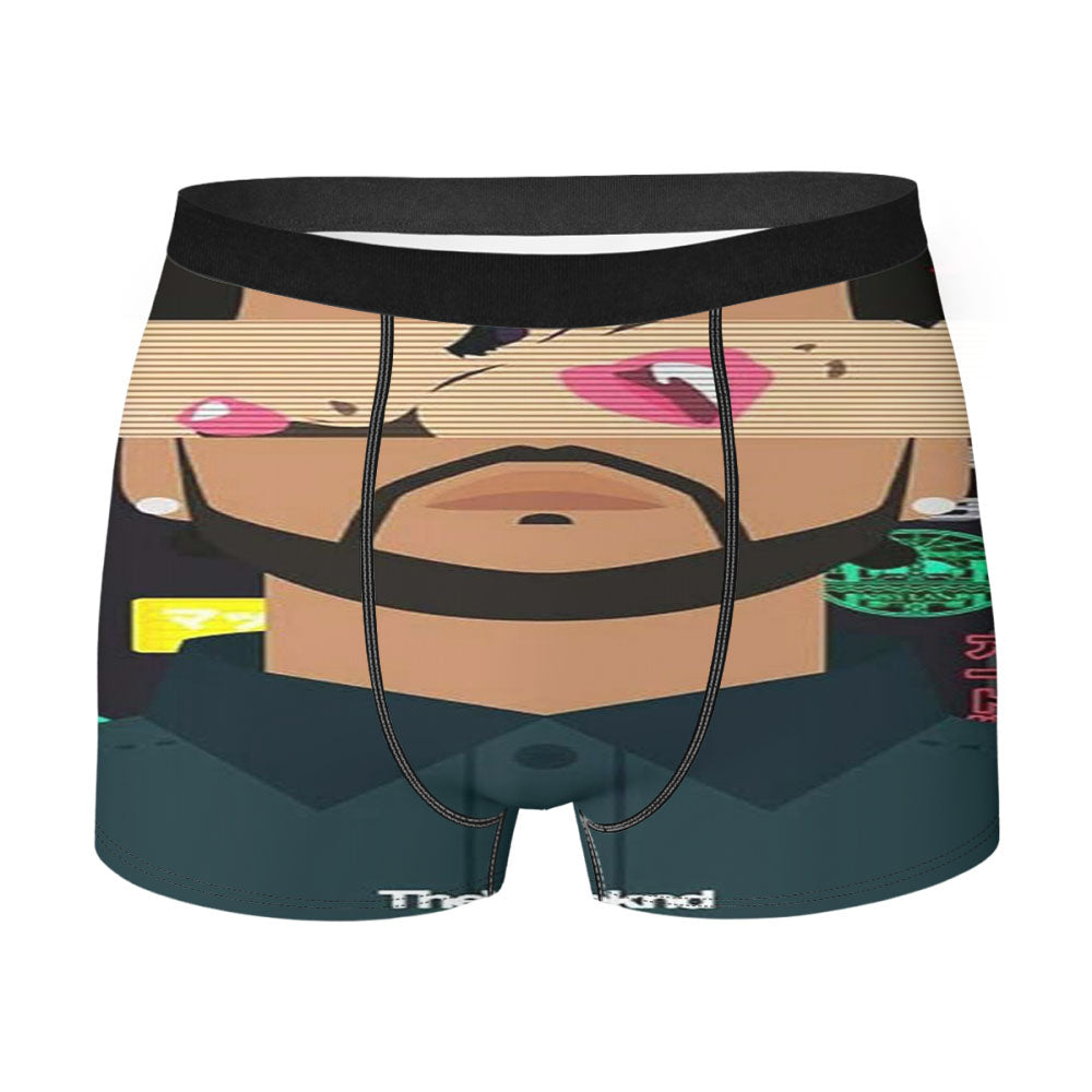 Venom Acrylic Paint Men's Boxer Briefs
