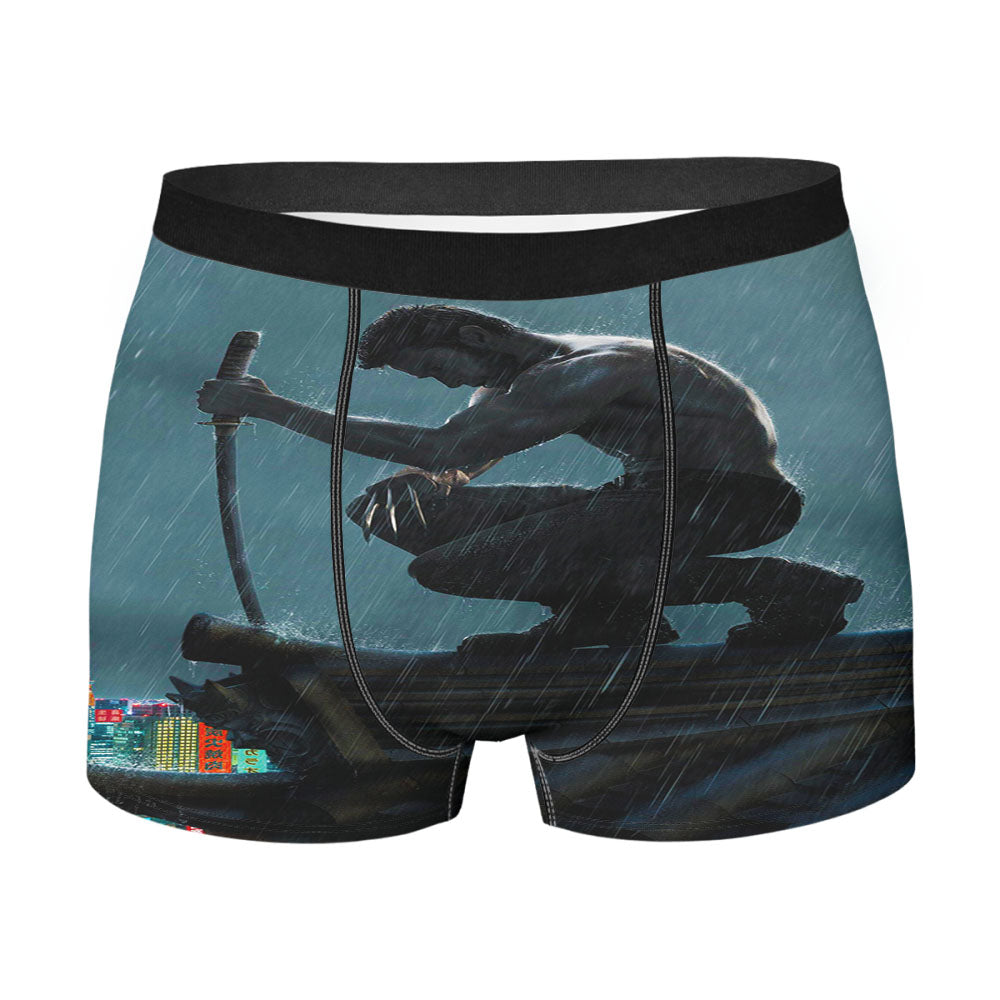 Venom Black White Men's Boxer Briefs
