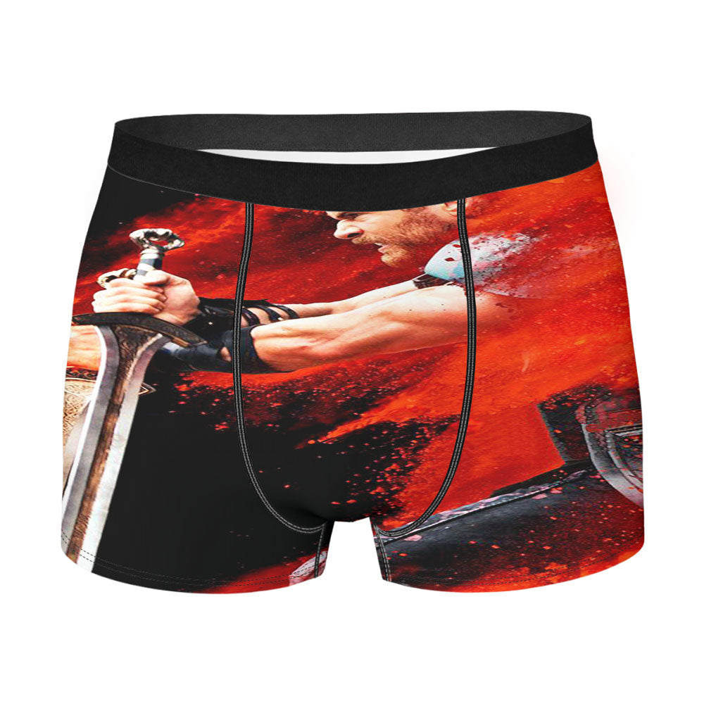 Venom Vs Spider Man Artwork 4K Men's Boxer Briefs