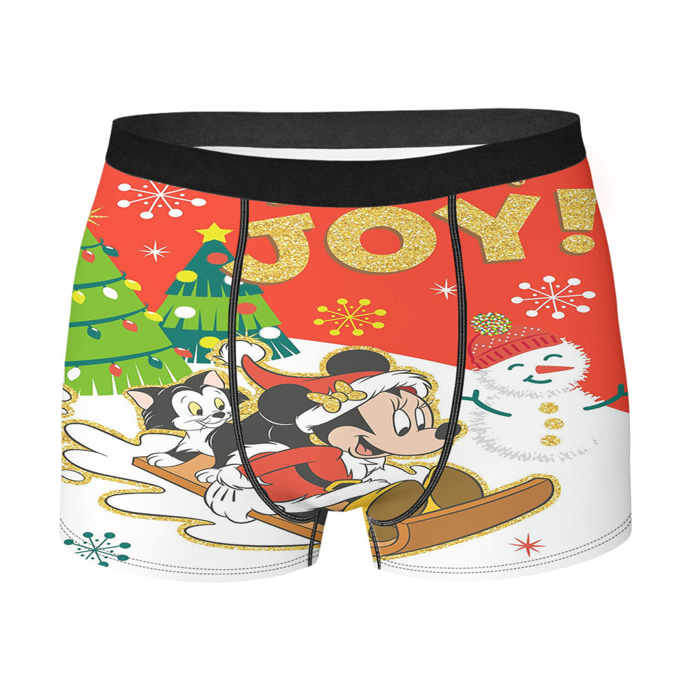 Vineyard Vines Camo Logo Dark Wood Wallpaper Men's Boxer Briefs