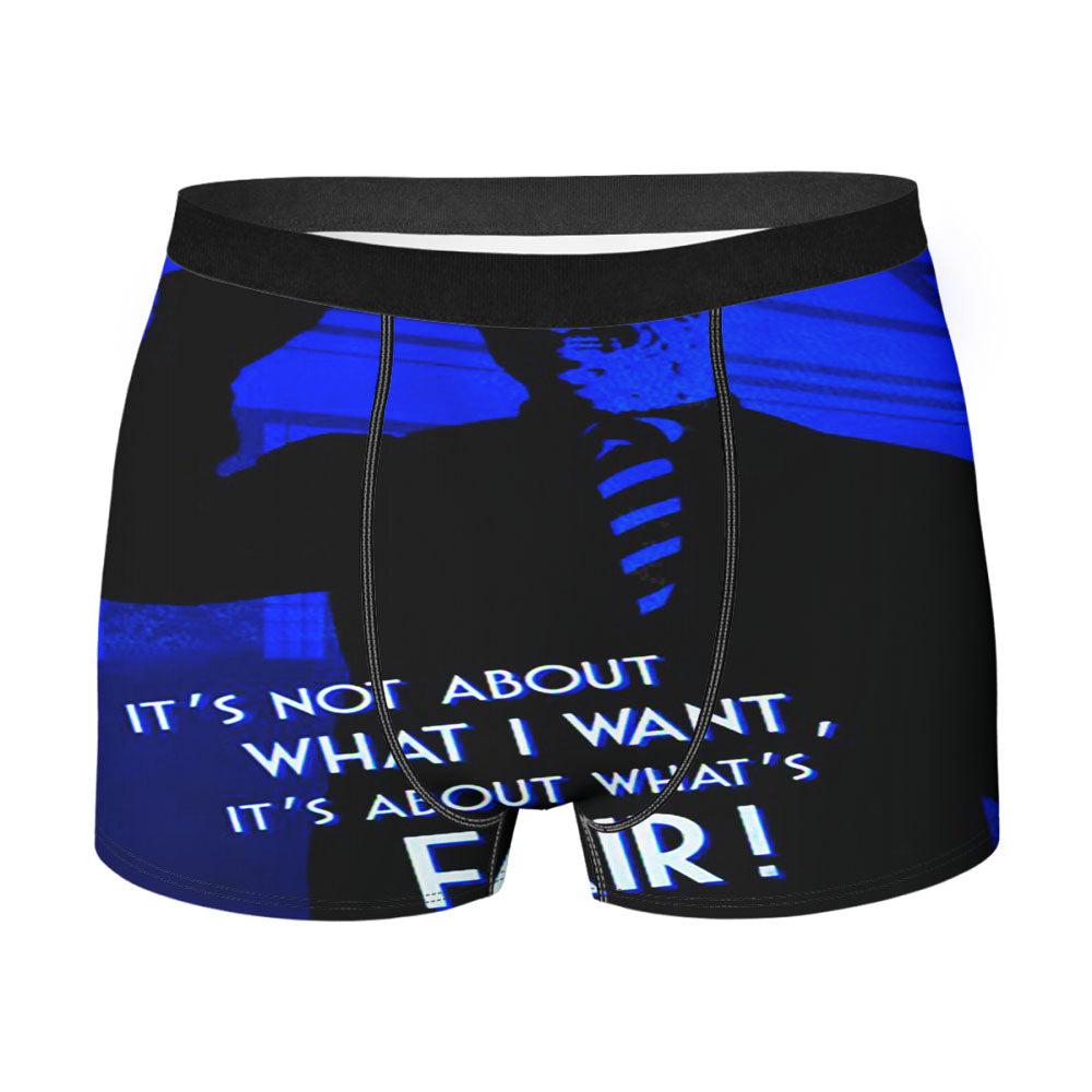 Watercolor Pattern Men's Boxer Briefs