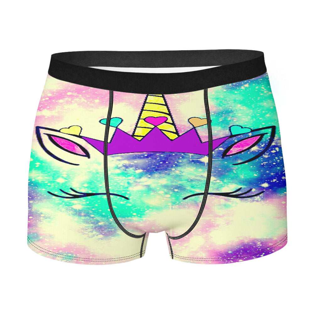 William Morris Style Bird Botanical Men's Boxer Briefs