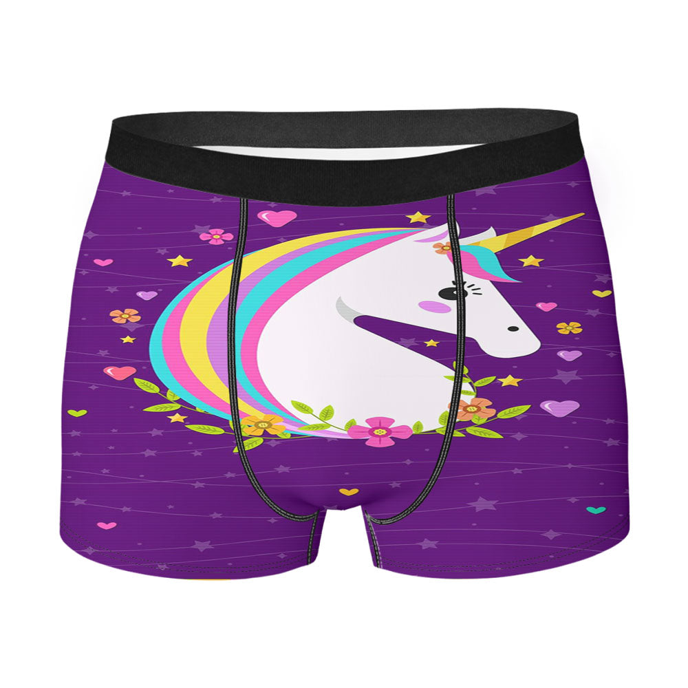Wolverine Black Sketch Men's Boxer Briefs