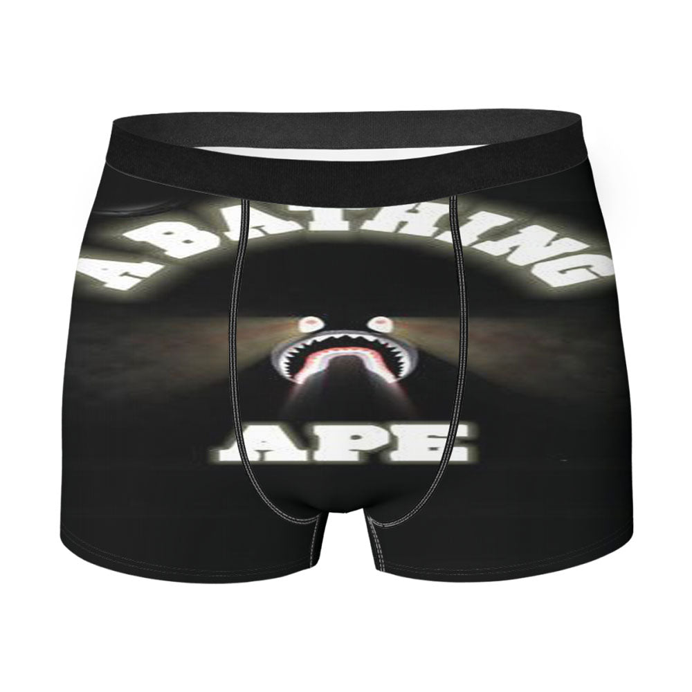 A Bathing Ape Shark Glow In The Dark Men's Boxer Briefs