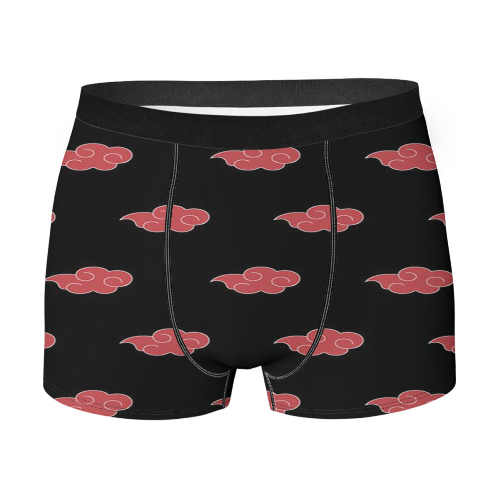 Akatsuki Pattern Men's Boxer Briefs