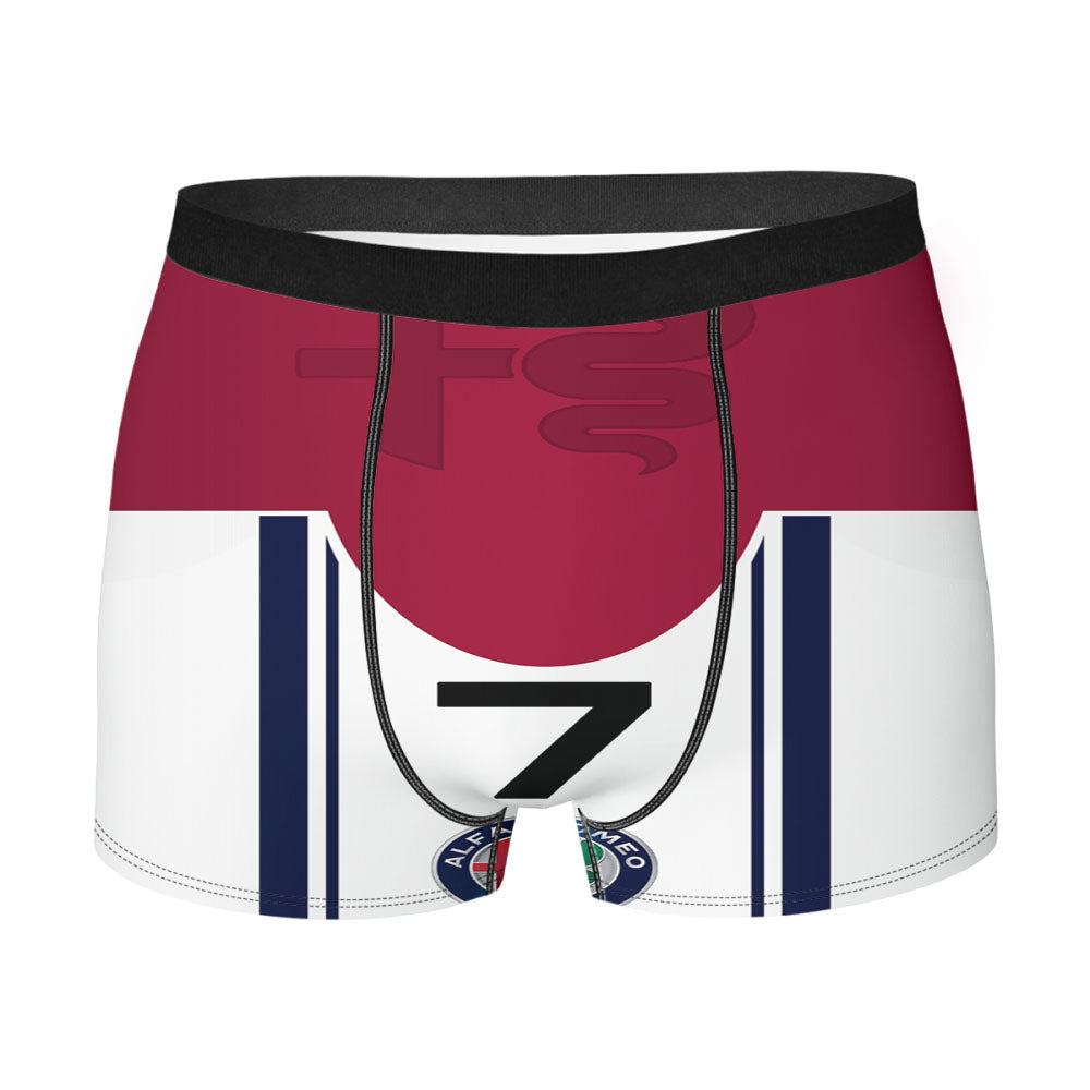 Alfa Romeo Racing Wallpaper Men's Boxer Briefs