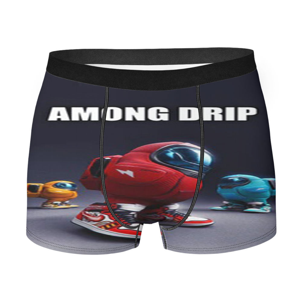 Among Drip Nike Shoes Men's Boxer Briefs