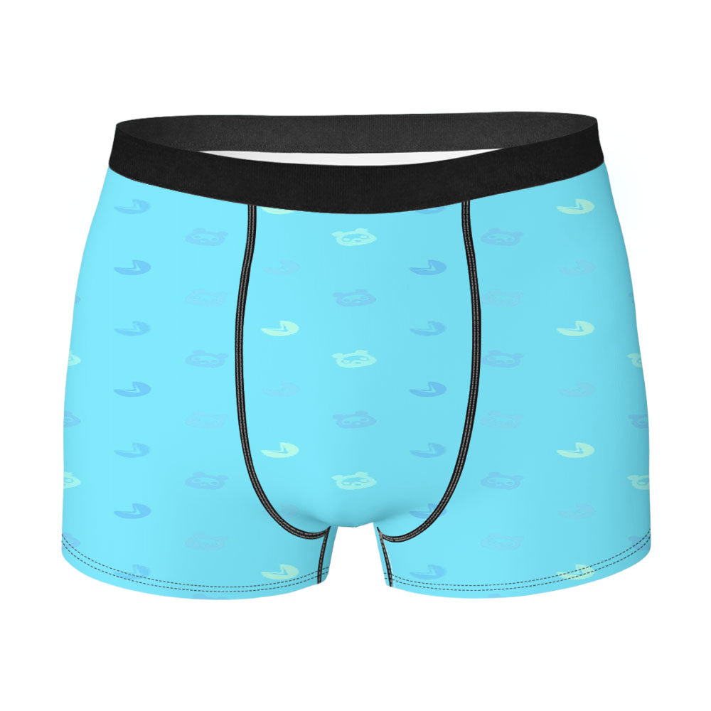 Animal Crossing Minimalist Pattern Men's Boxer Briefs
