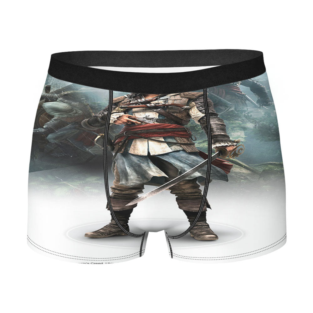 Assassins Creed Iv Black Flag Men's Boxer Briefs