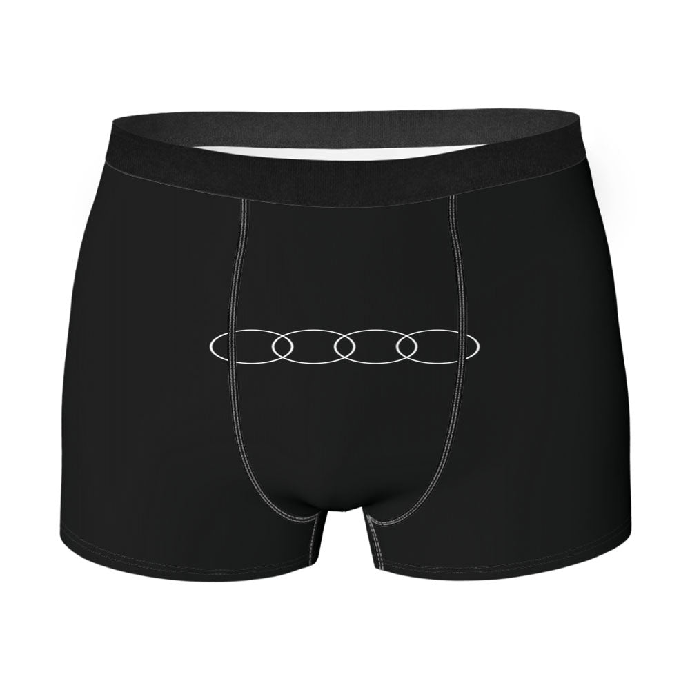 Audi Logo Wallpapers Hd Men's Boxer Briefs