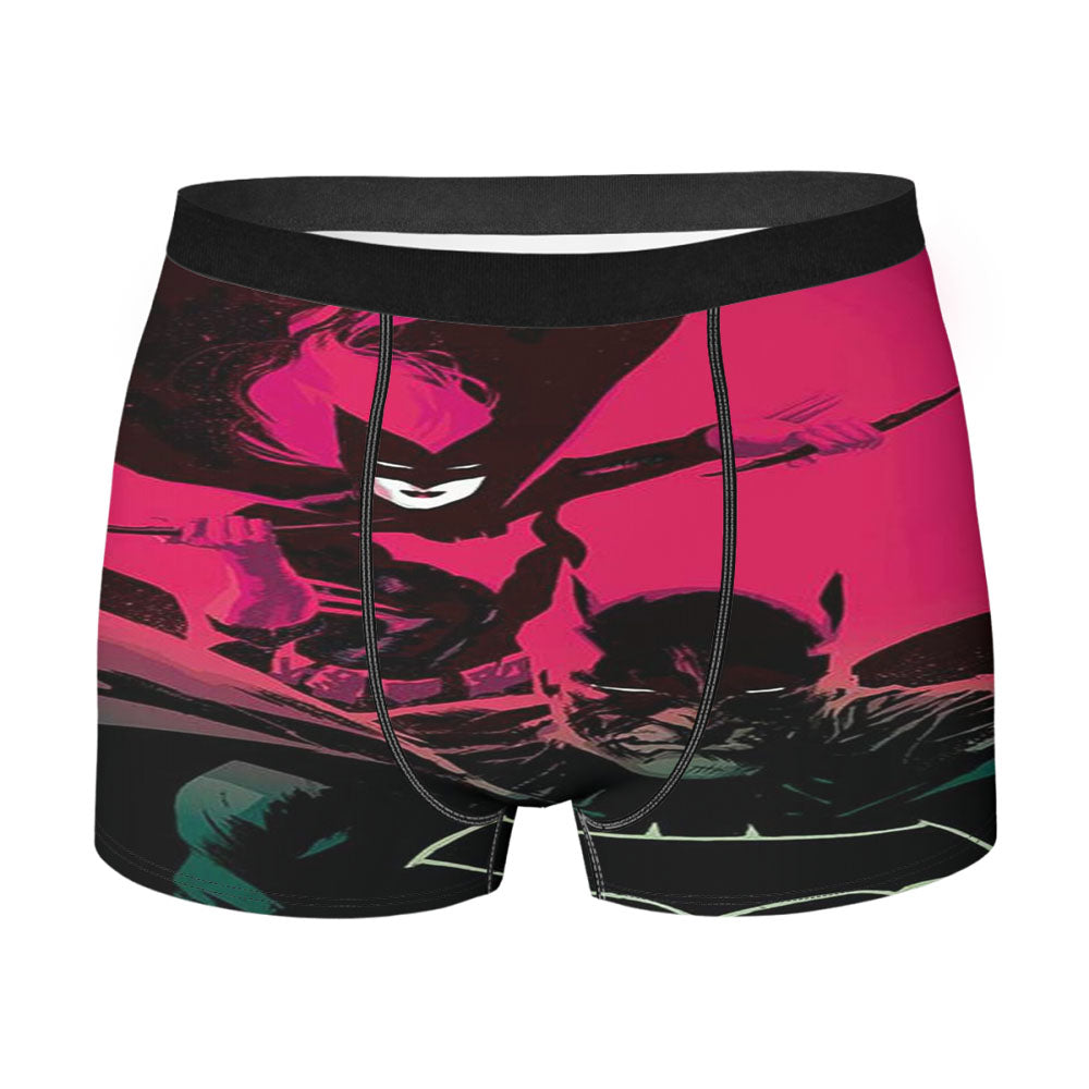 Batman And Batwoman Art Men's Boxer Briefs