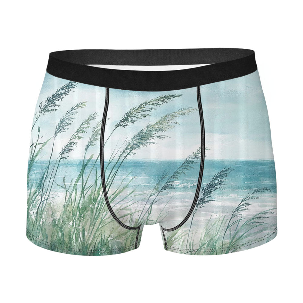 Beach Seashore Coastal Men's Boxer Briefs
