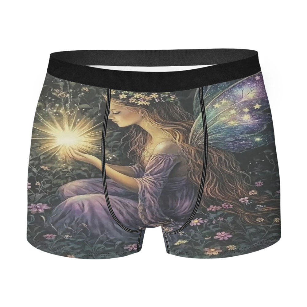 Beautiful Night Fairy Aura Men's Boxer Briefs