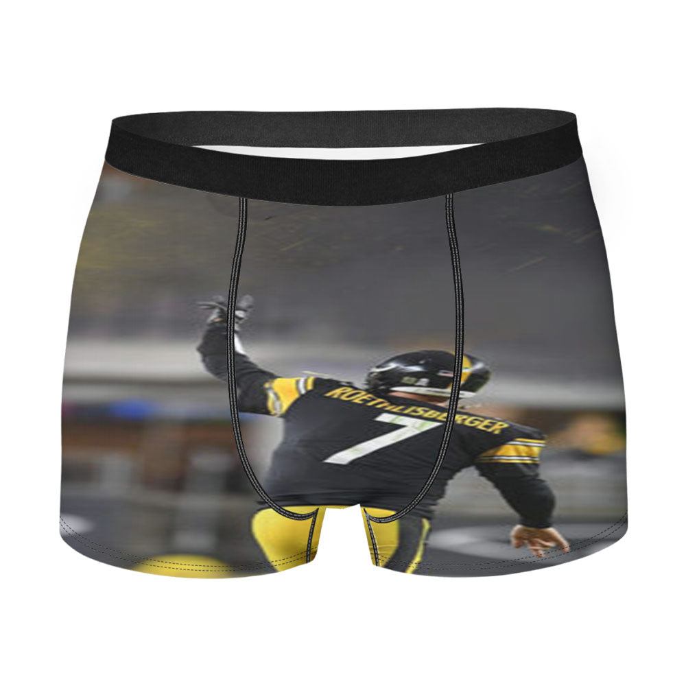 Ben Roethlisberger Pittsburgh Steelers Men's Boxer Briefs