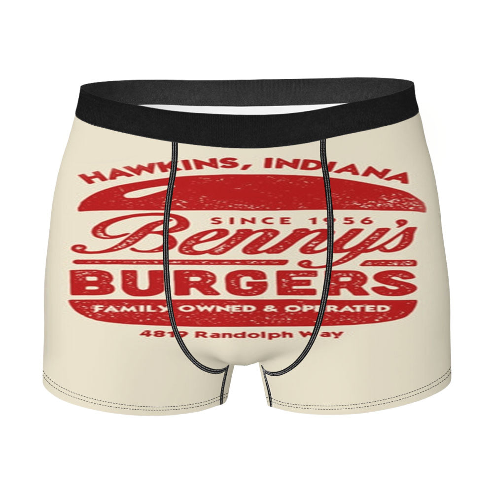 Benny'S Burgers Men's Boxer Briefs