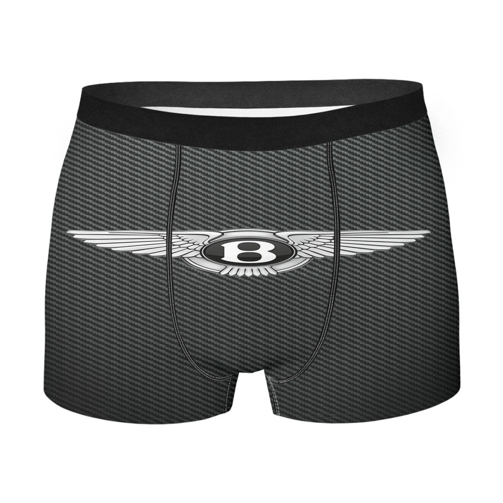 Bentley Logo Carbon Men's Boxer Briefs
