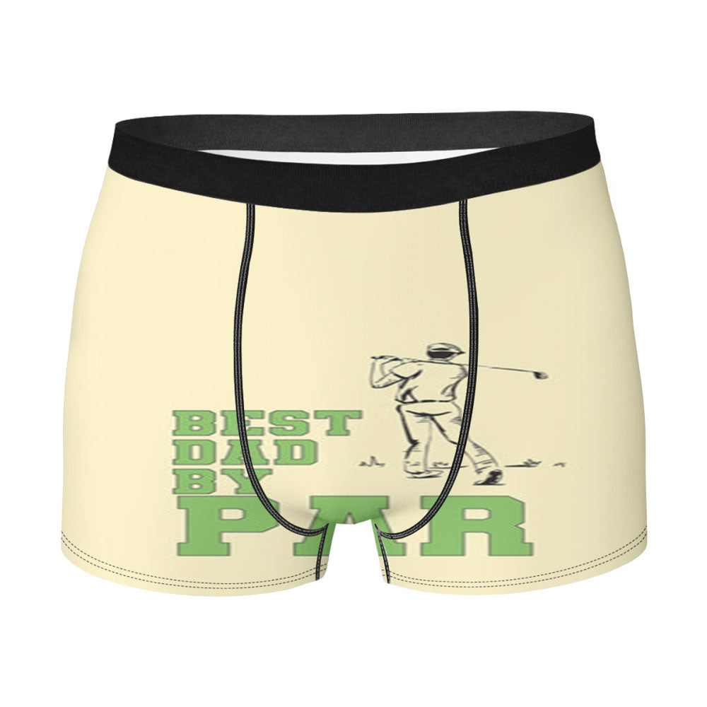 Best Dad By Par - Fathers Day Men's Boxer Briefs