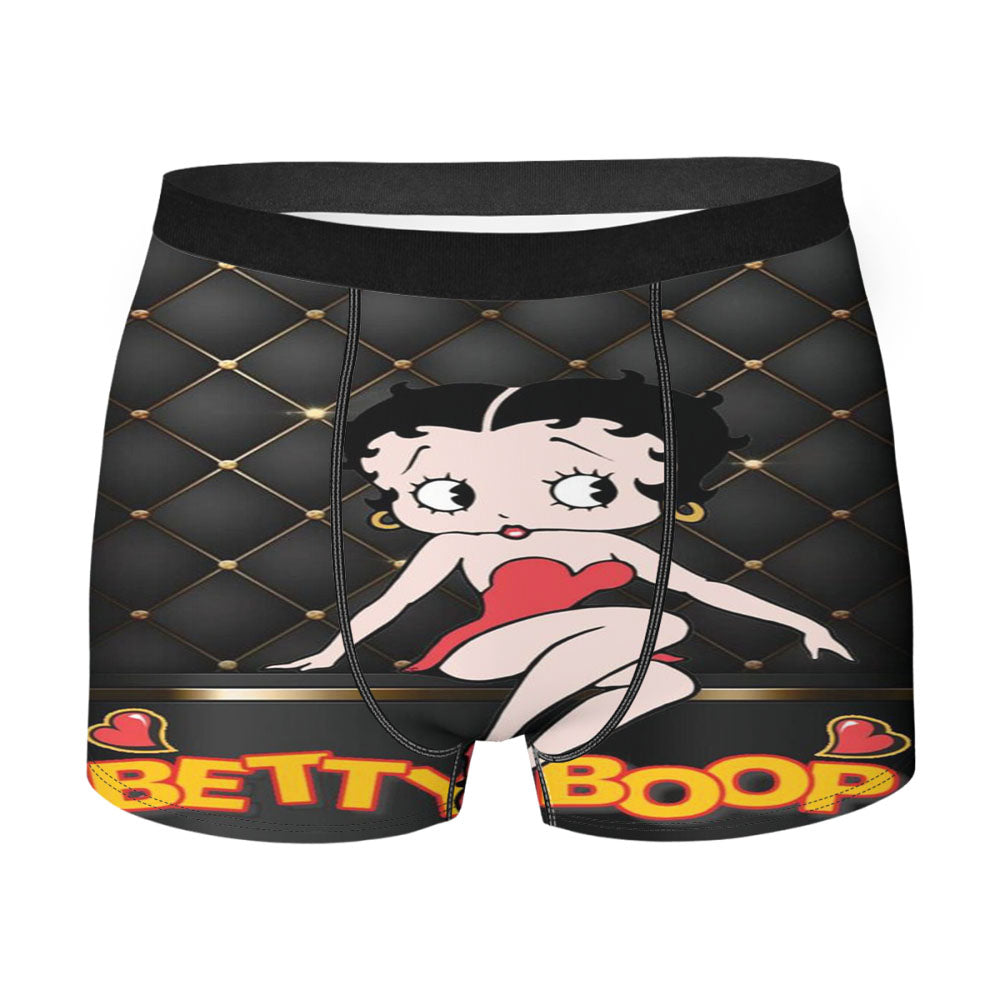 Betty Boop Bag Elegant Men's Boxer Briefs