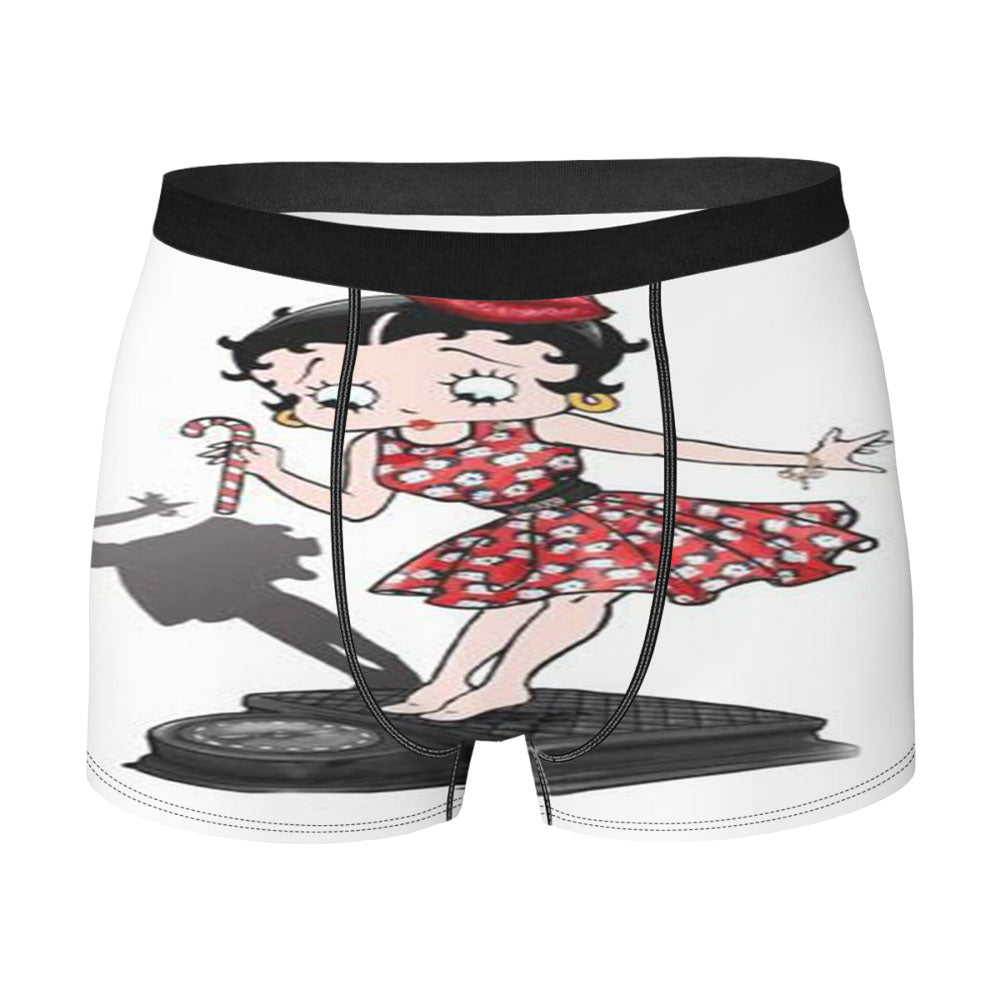 Betty Boop Comic Girl 4 Men's Boxer Briefs