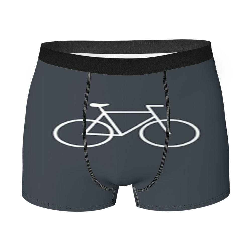 Bicycle Minimalistic Men's Boxer Briefs
