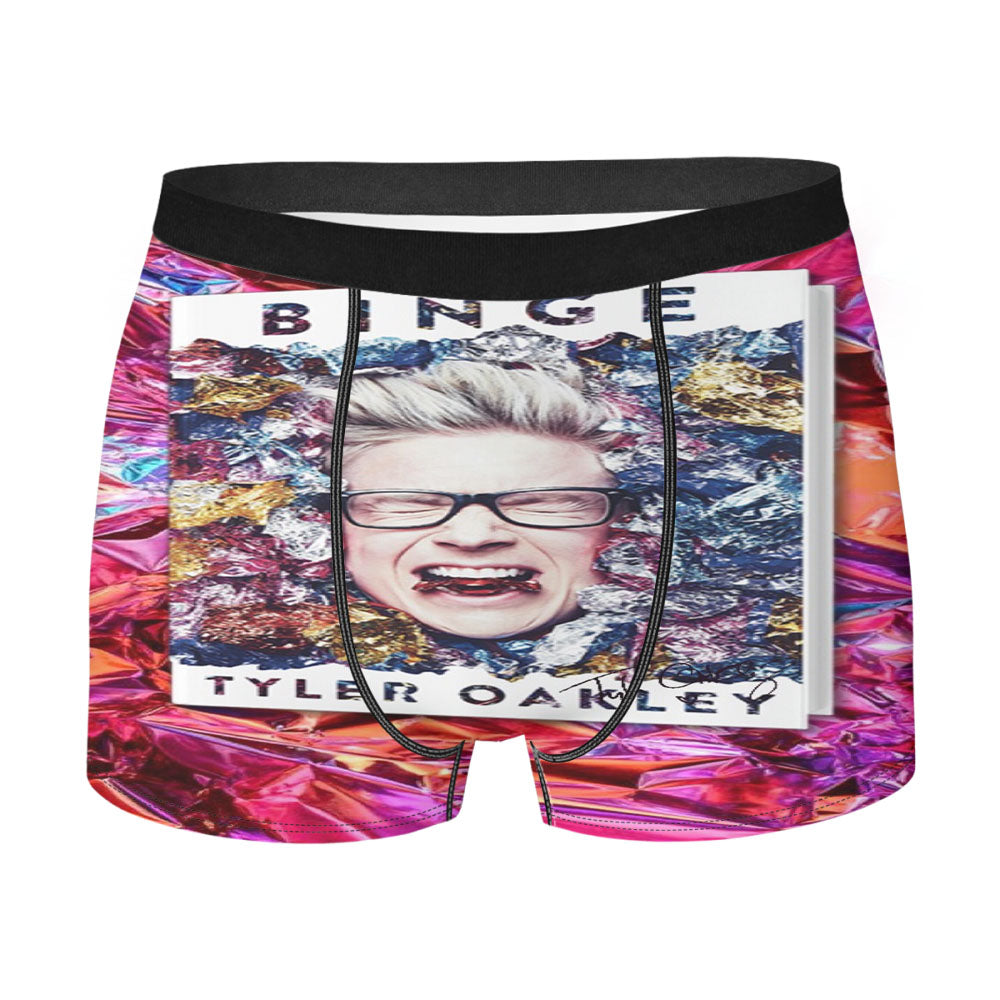 Binge Tyler Oakley Book Wallpaper Men's Boxer Briefs