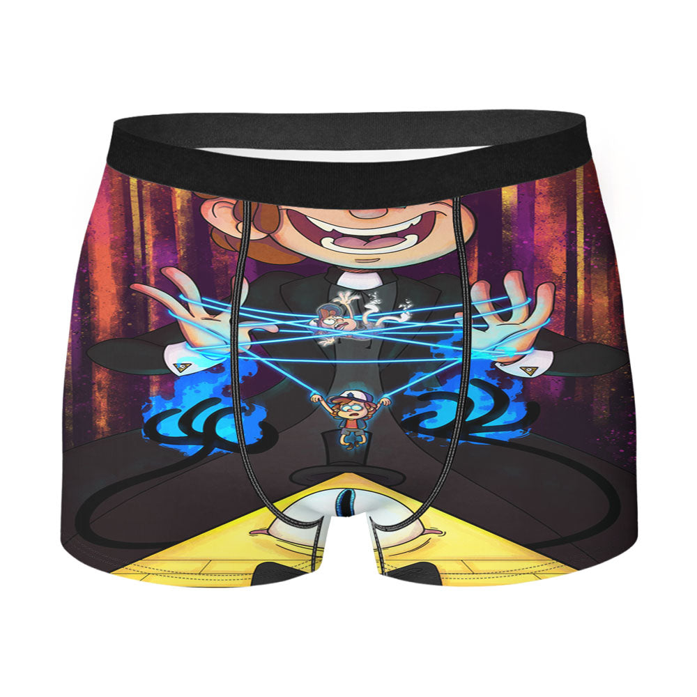 Bipper Eeny Meeny Miny You Gravity Falls Men's Boxer Briefs