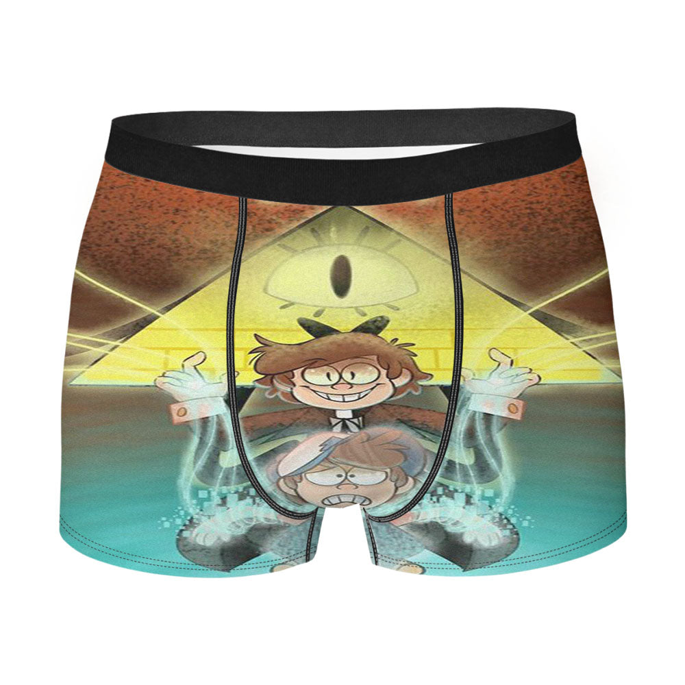 Bipper Gravity Falls Art Men's Boxer Briefs