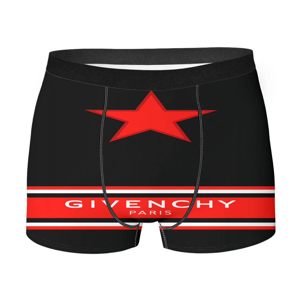 Black Givenchy Paris Men's Boxer Briefs