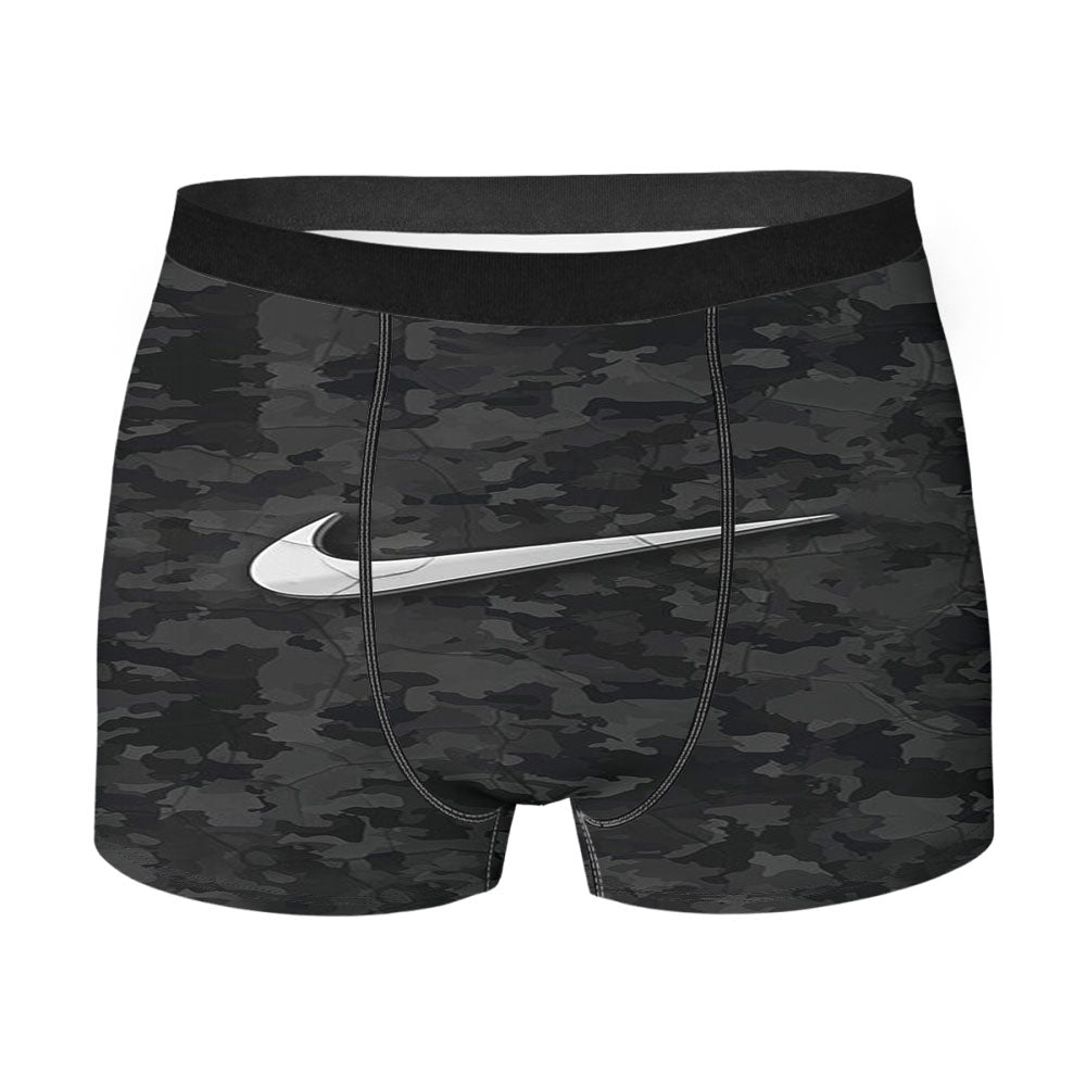 Black Nike Camo Men's Boxer Briefs