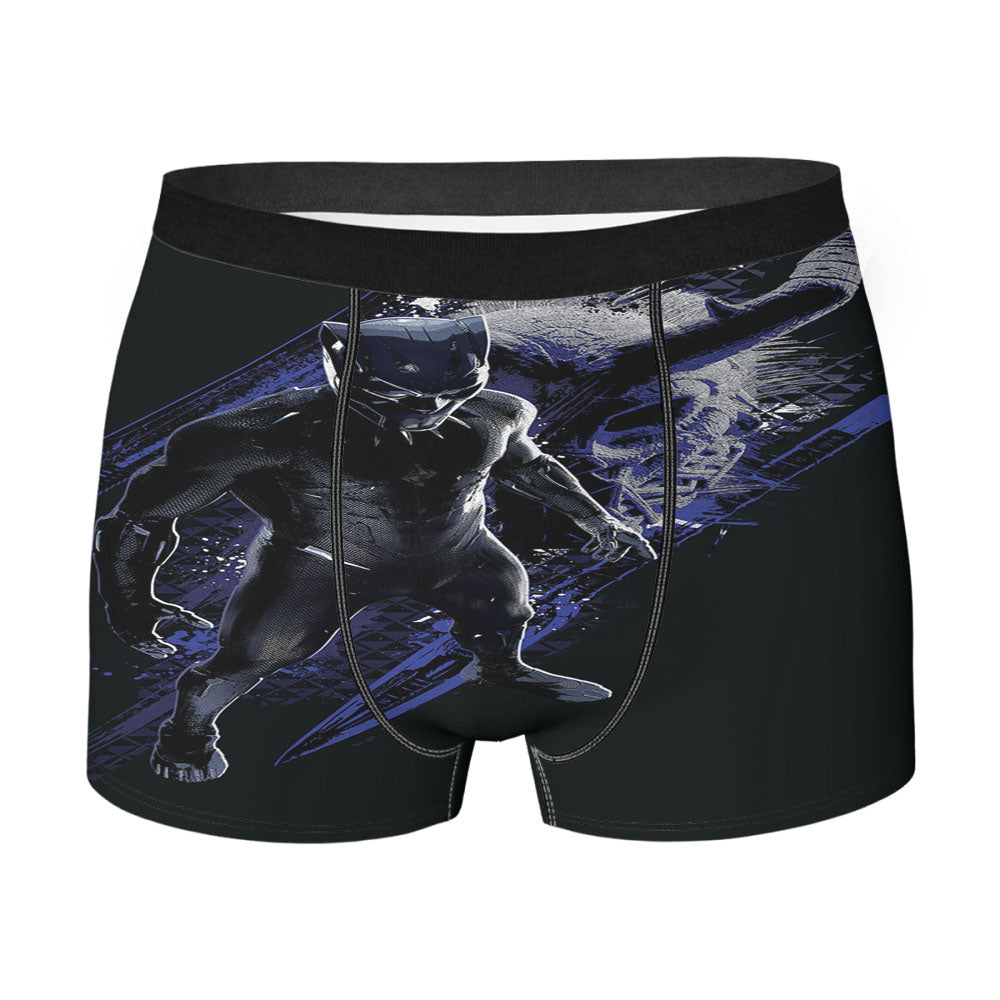 Black Panther Background 3 Men's Boxer Briefs