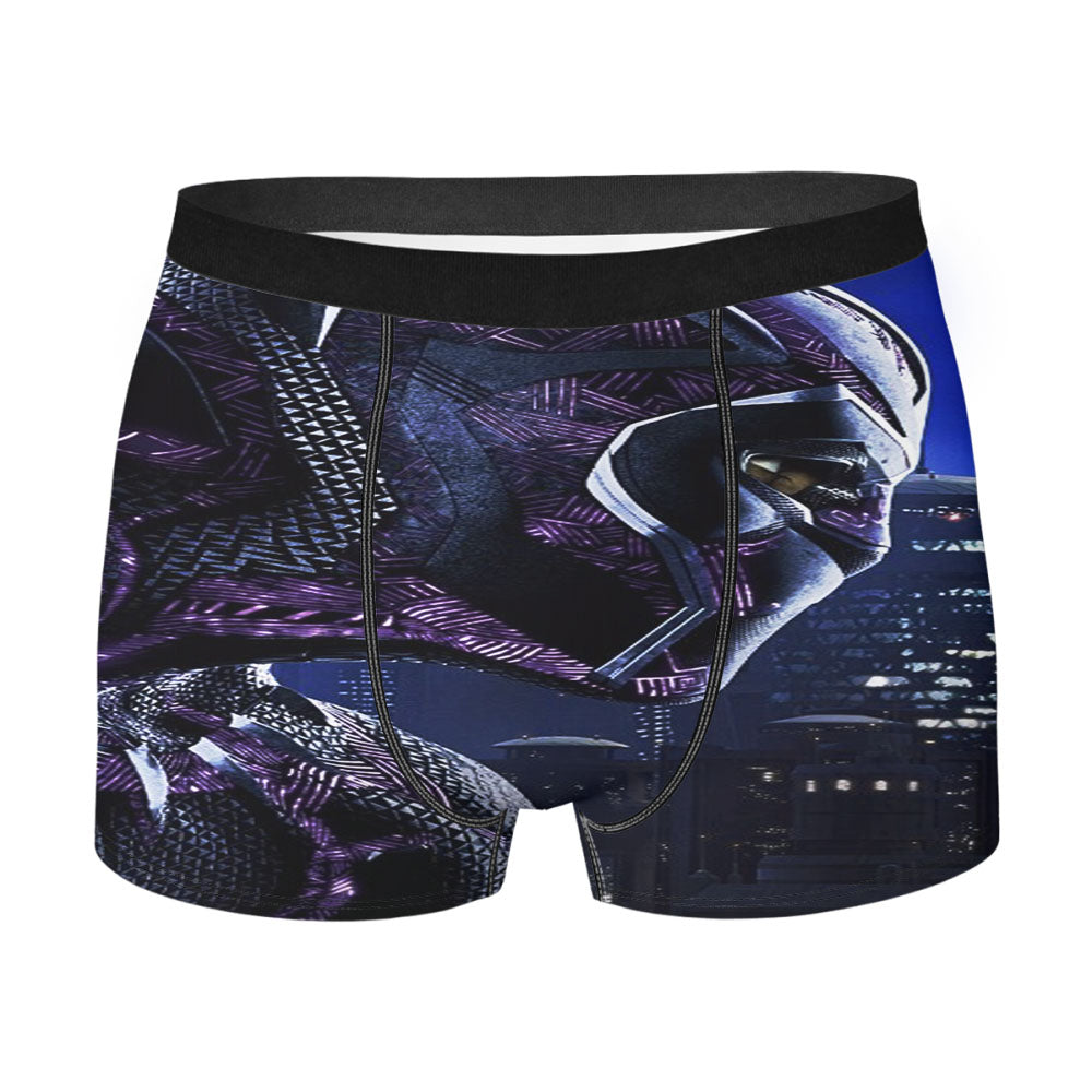 Black Panther Custom Men's Boxer Briefs