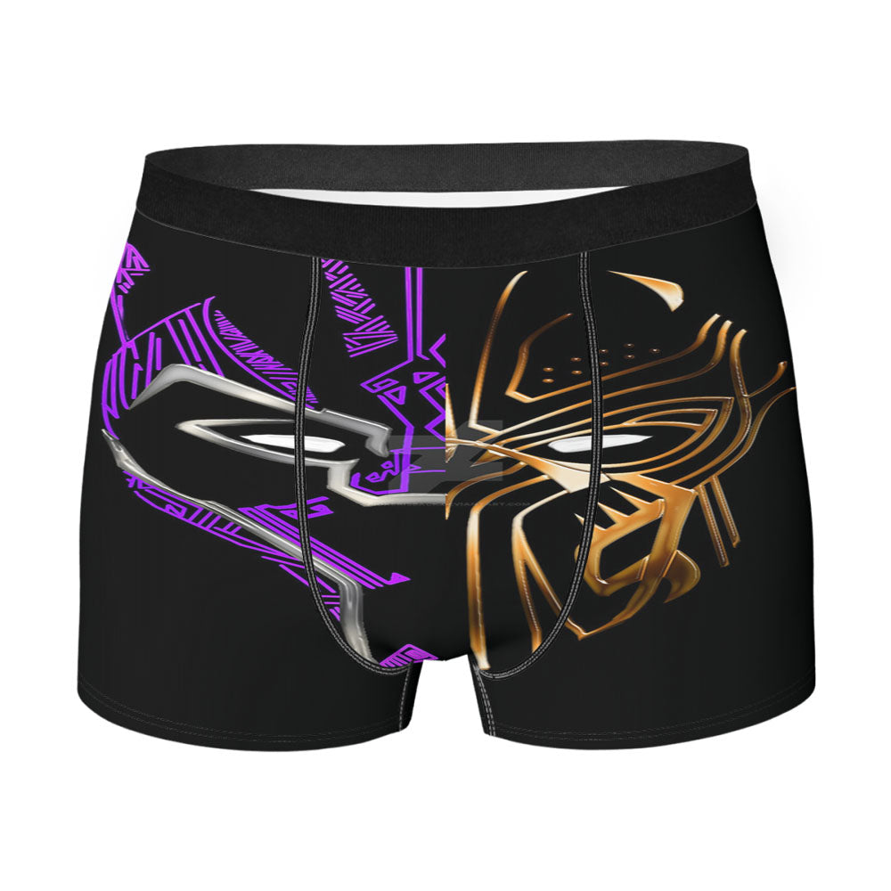 Black Panther Energy Golden Men's Boxer Briefs