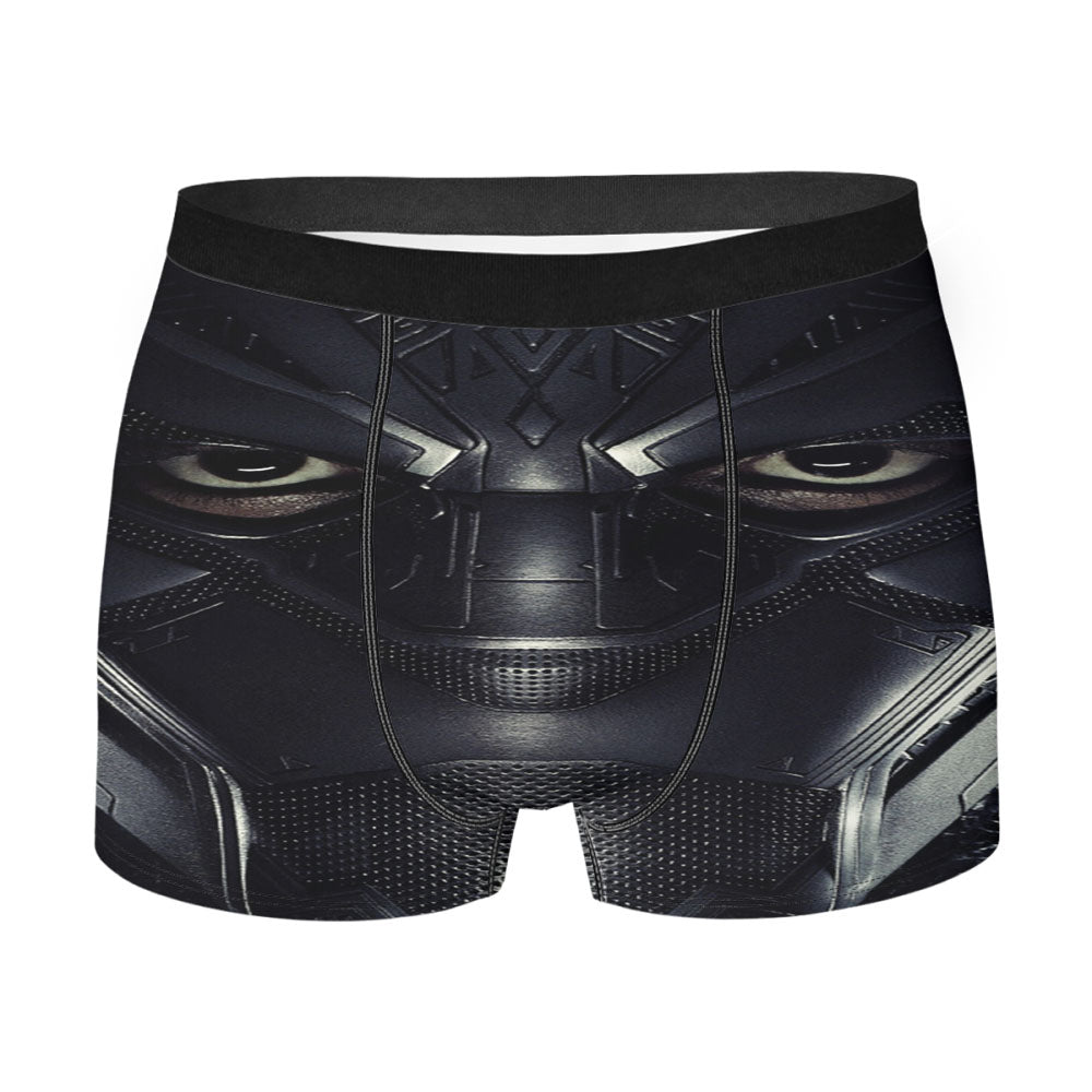 Black Panther Face Men's Boxer Briefs
