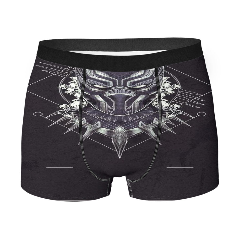 Black Panther Head Art Men's Boxer Briefs