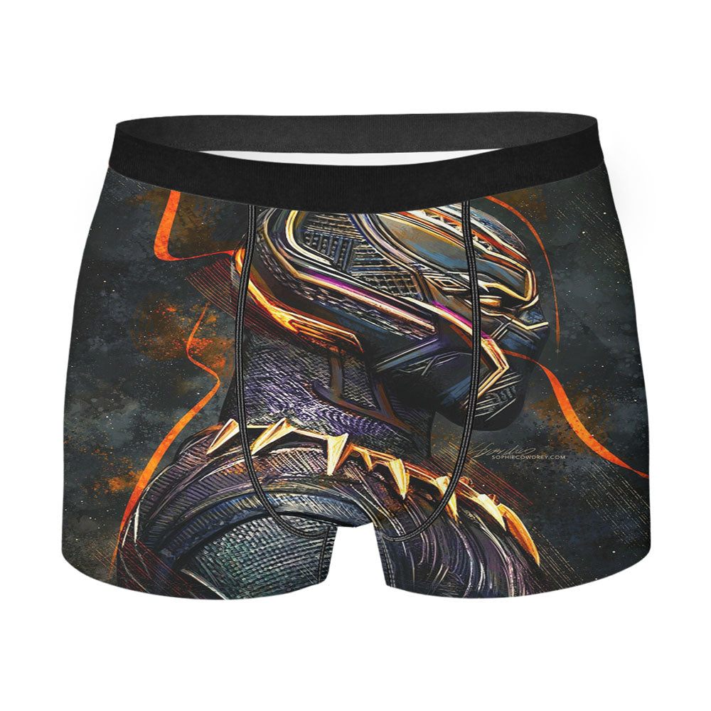 Black Panther Heroes Poster Men's Boxer Briefs