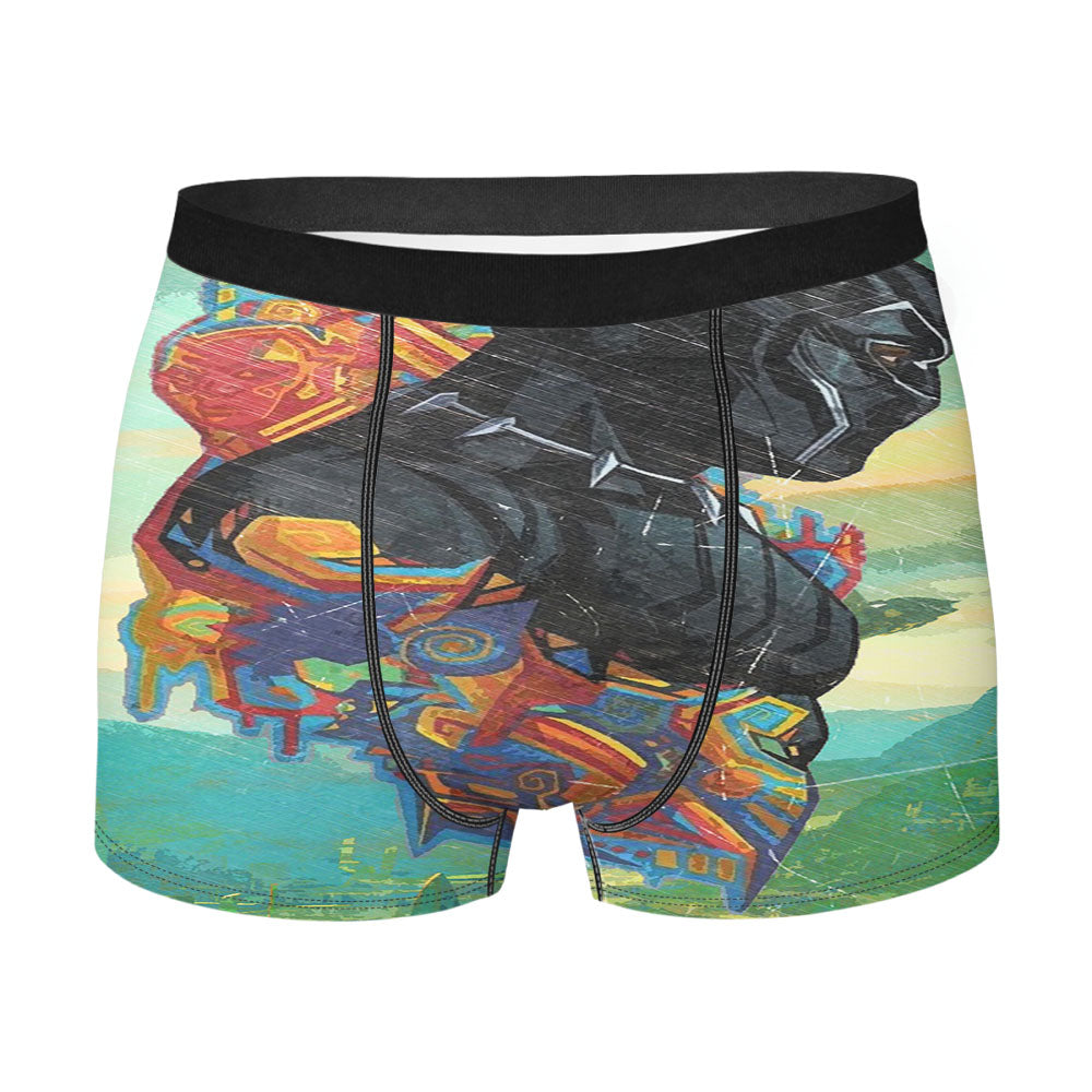 Black Panther Heroes Promo Art Men's Boxer Briefs