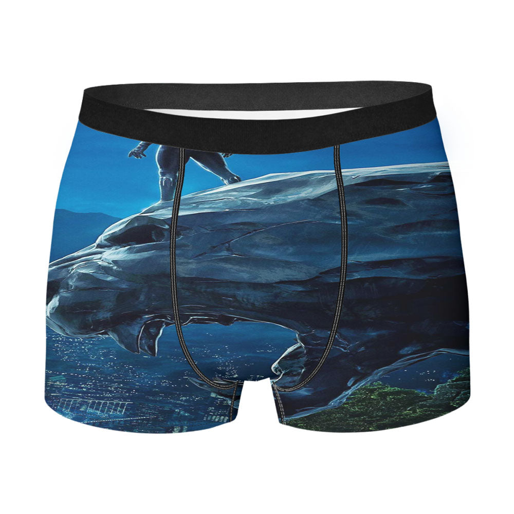 Black Panther In Wakanda Men's Boxer Briefs