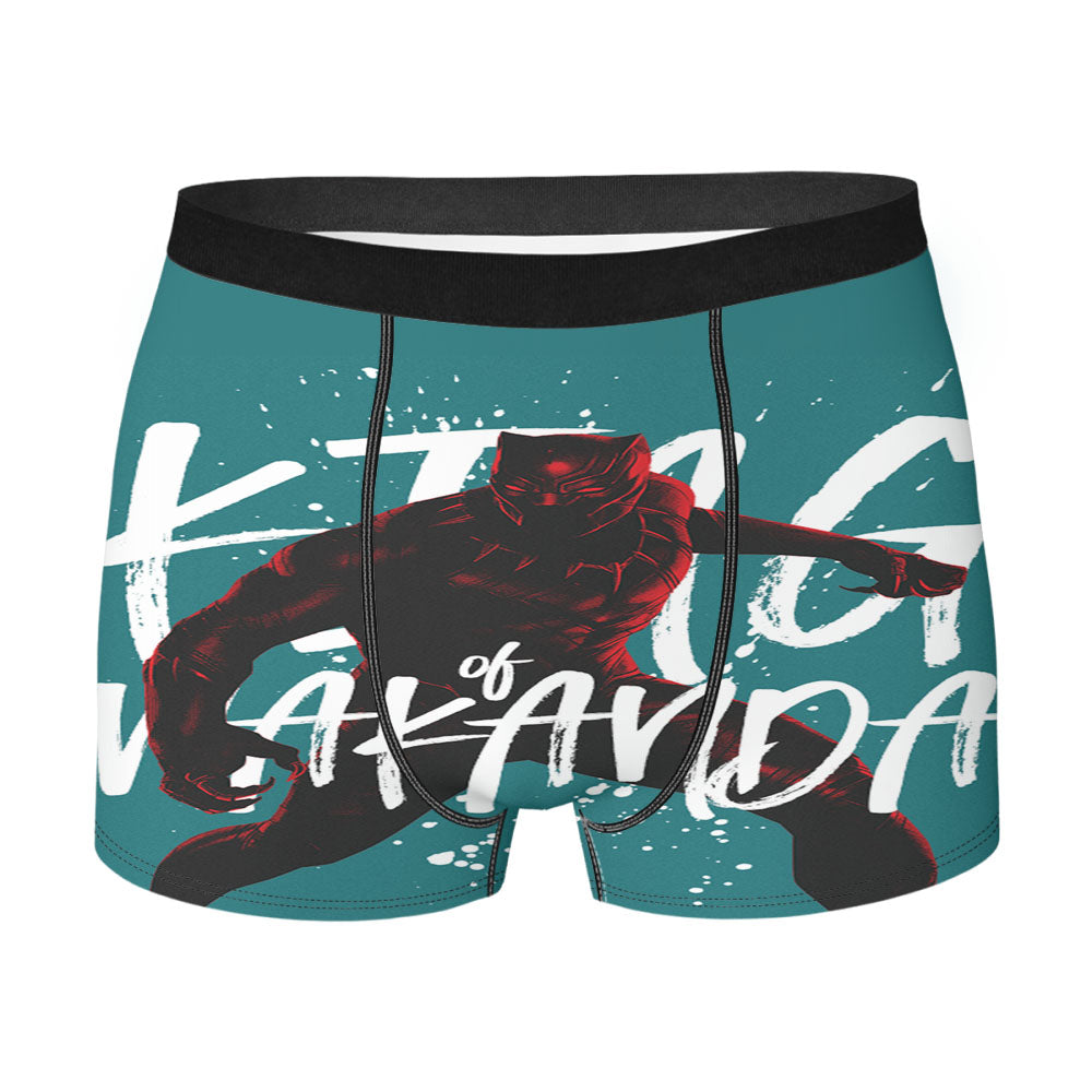 Black Panther King Of Wakanda Men's Boxer Briefs