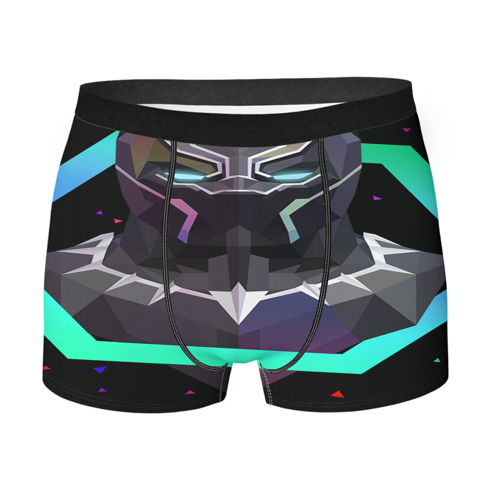 Black Panther Lowpoly Artwork Men's Boxer Briefs