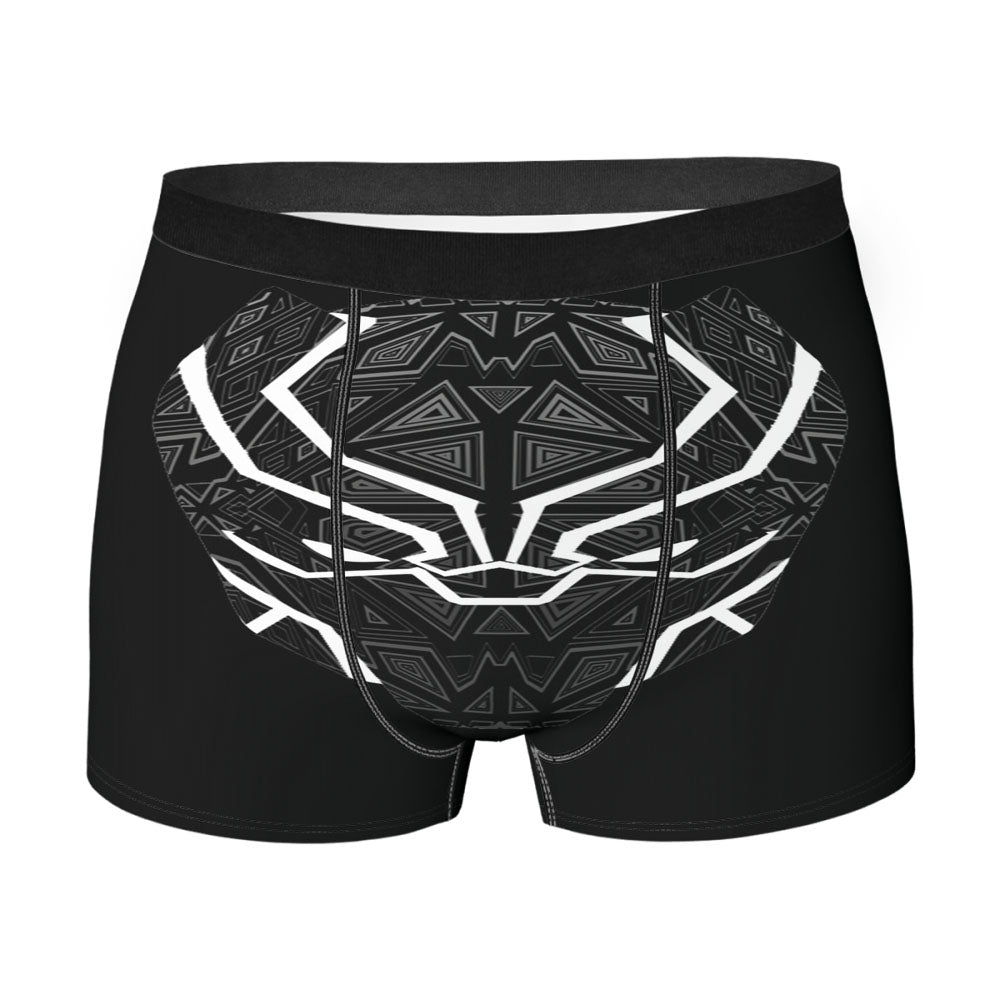 Black Panther Mask Men's Boxer Briefs