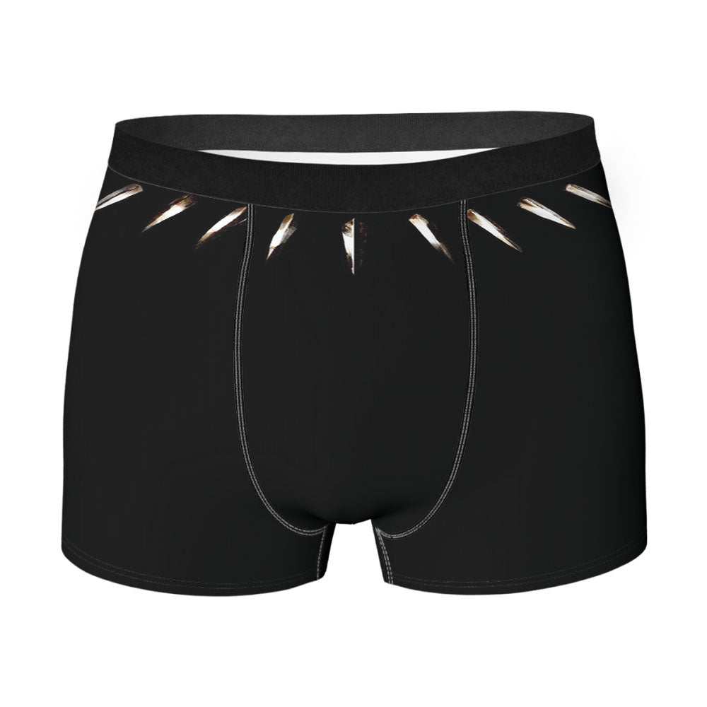 Black Panther Necklace Men's Boxer Briefs