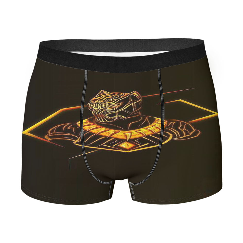 Black Panther Neon Men's Boxer Briefs